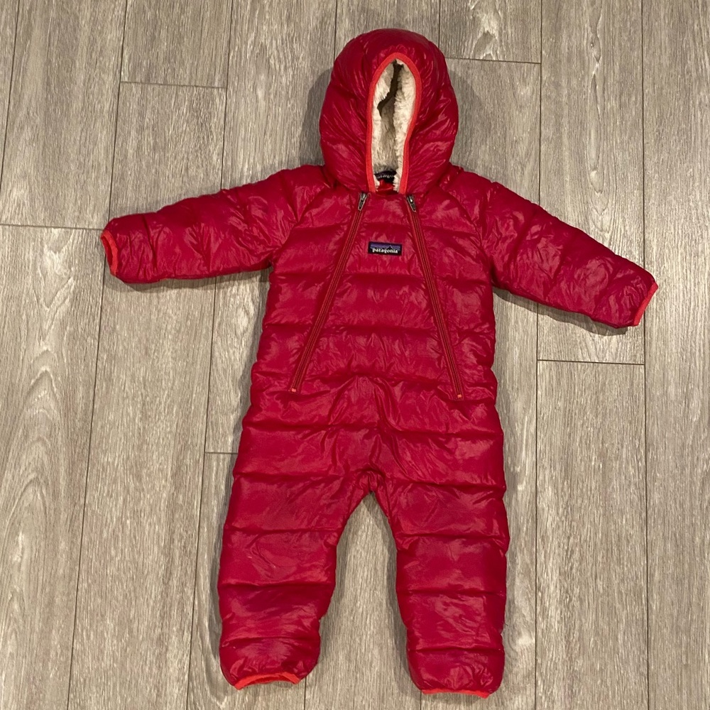 Patagonia hi loft snow suit.